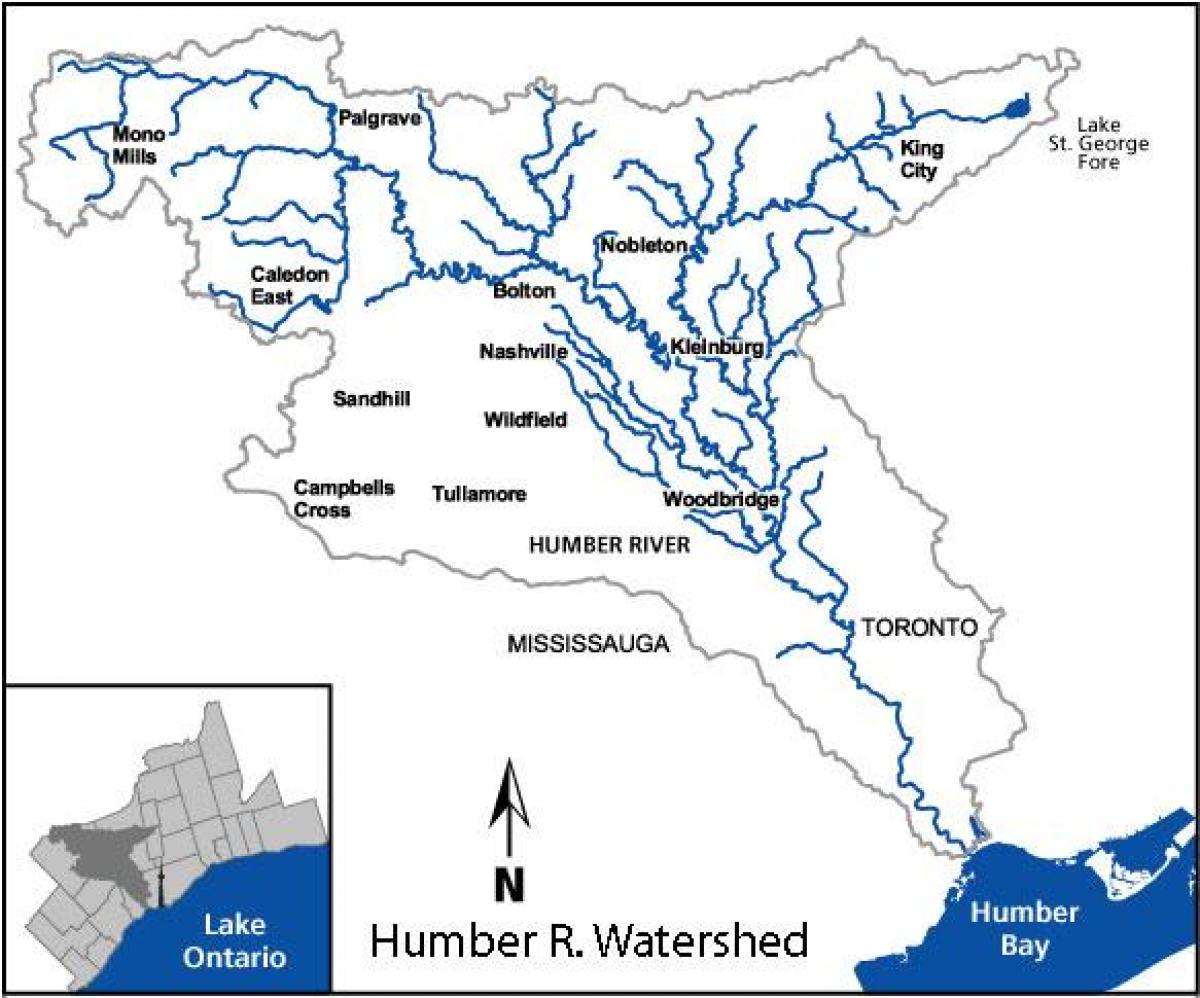 Humber river haritası 