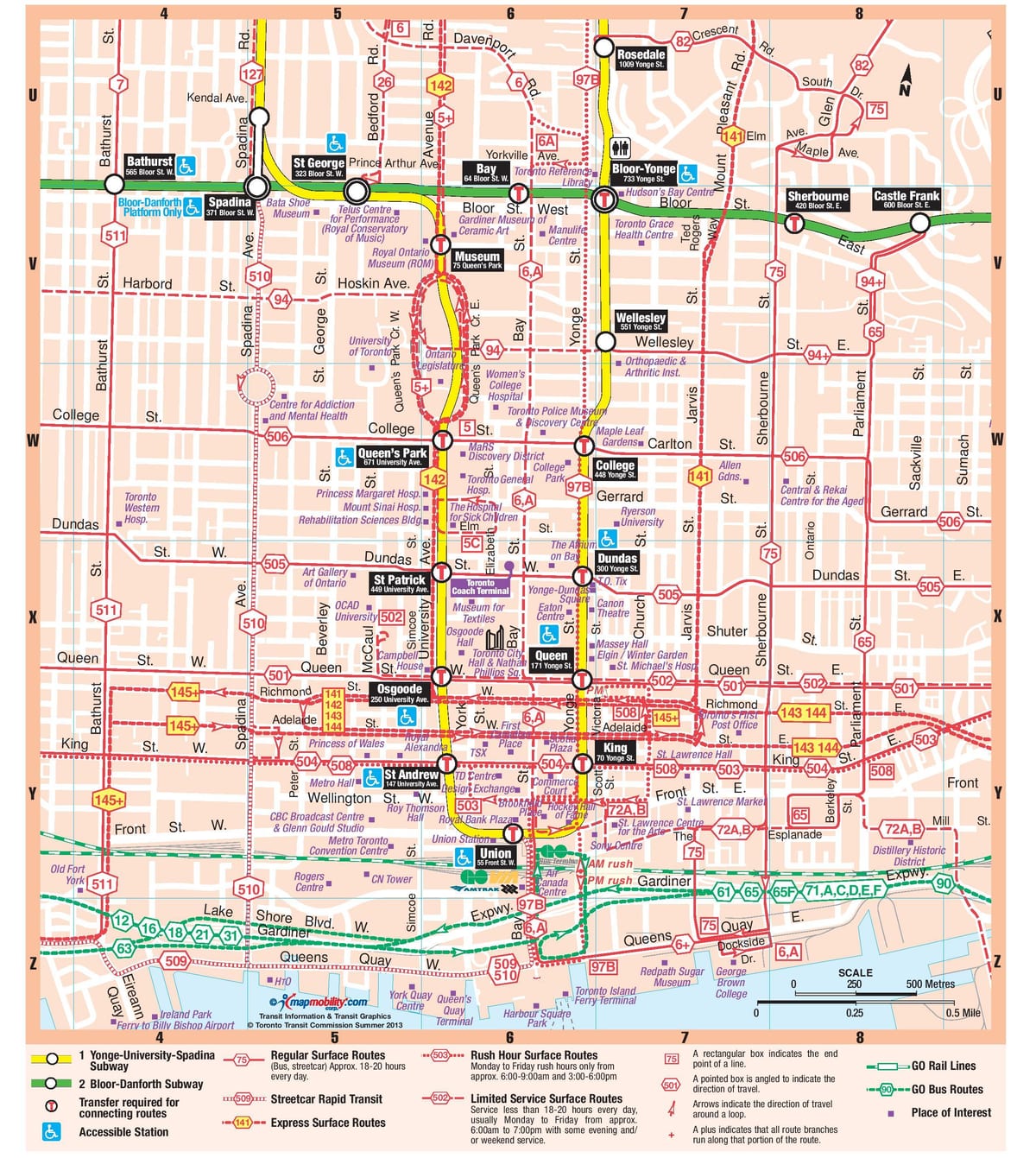 Metro İstasyonu Toronto'nun göster 