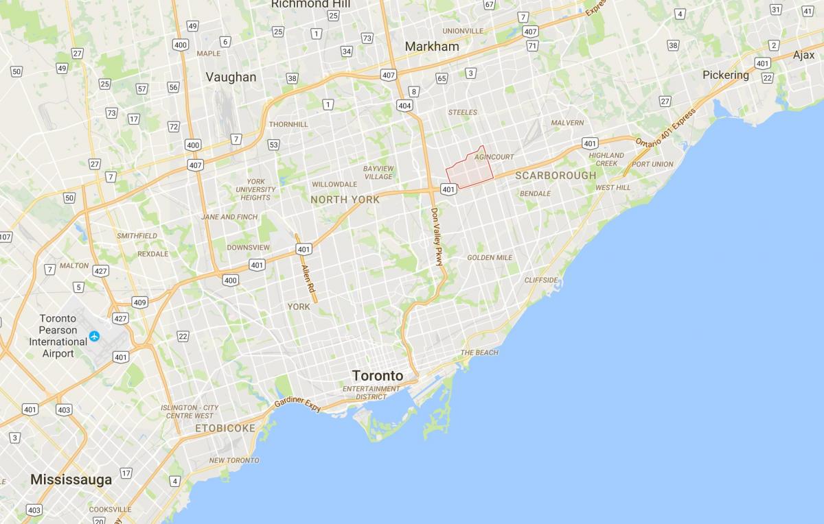 Tam O'Shanter haritası – Sullivandistrict Toronto