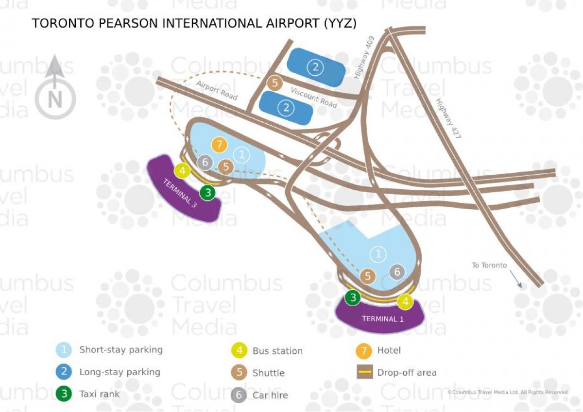 Toronto Pearson airport göster