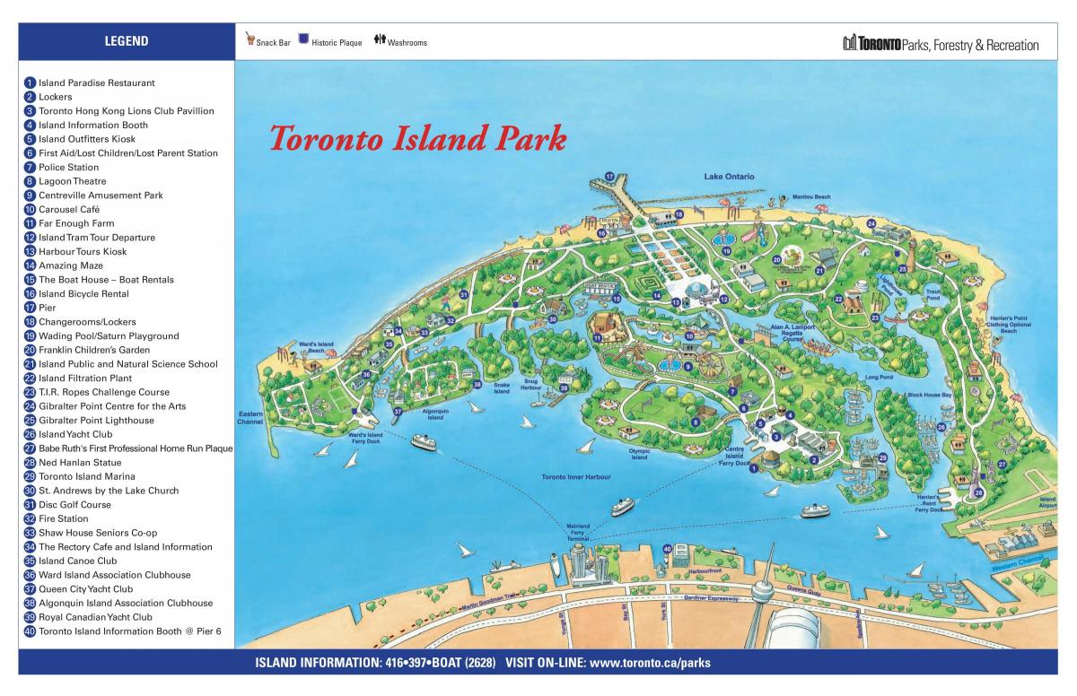 Toronto ısland park göster