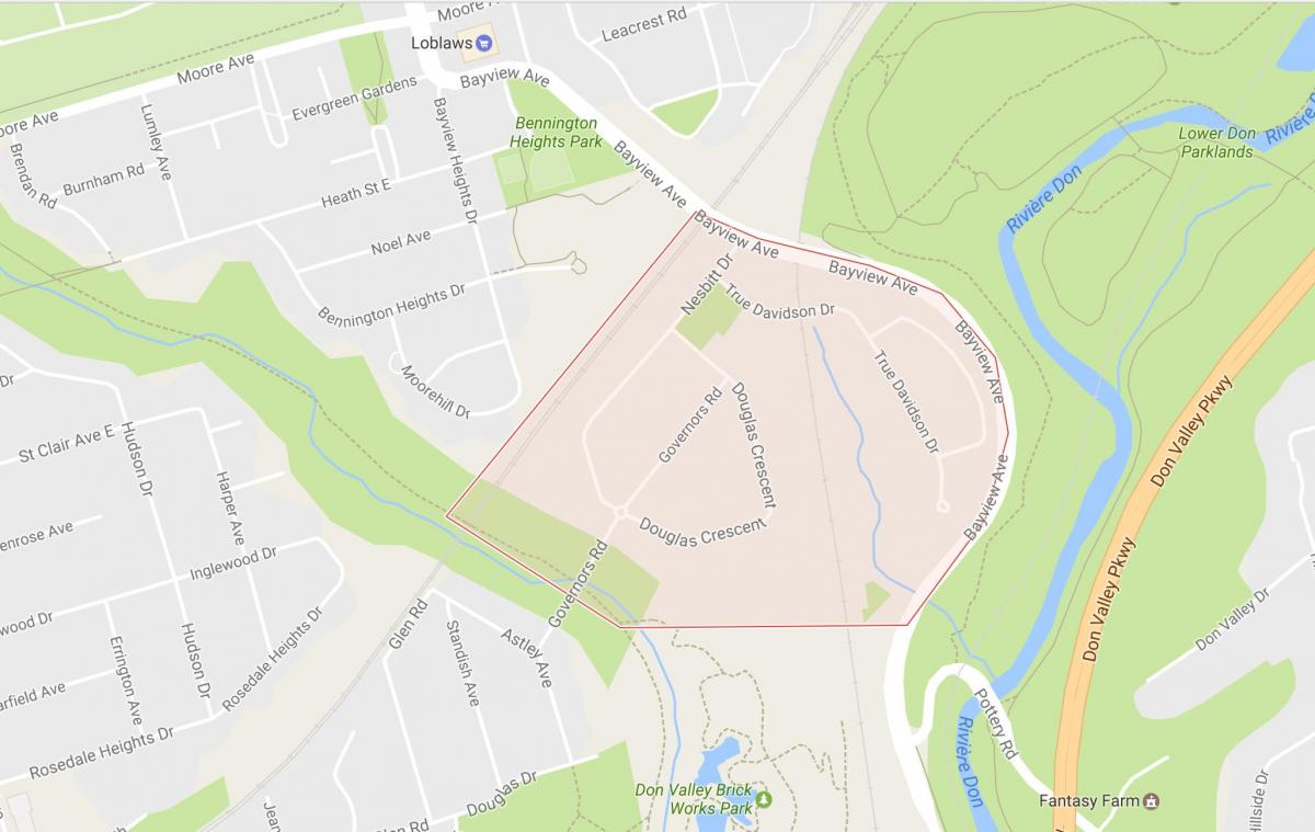 Vali Köprü mahalle Toronto haritası 