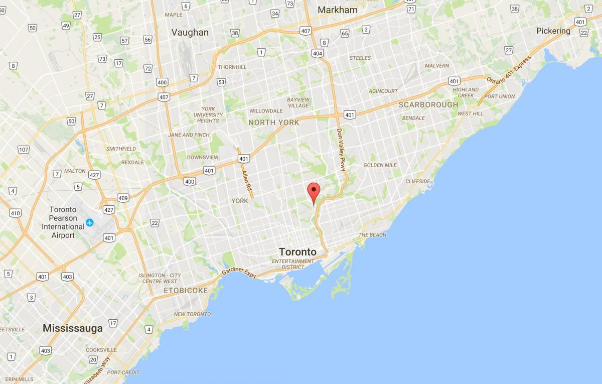 Harita Vali Köprüsü bölgesinde Toronto