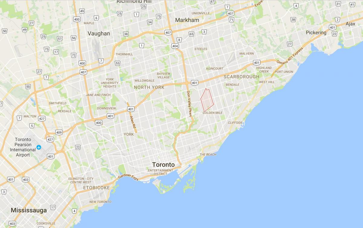 Wexford bölgesinde Toronto haritası 