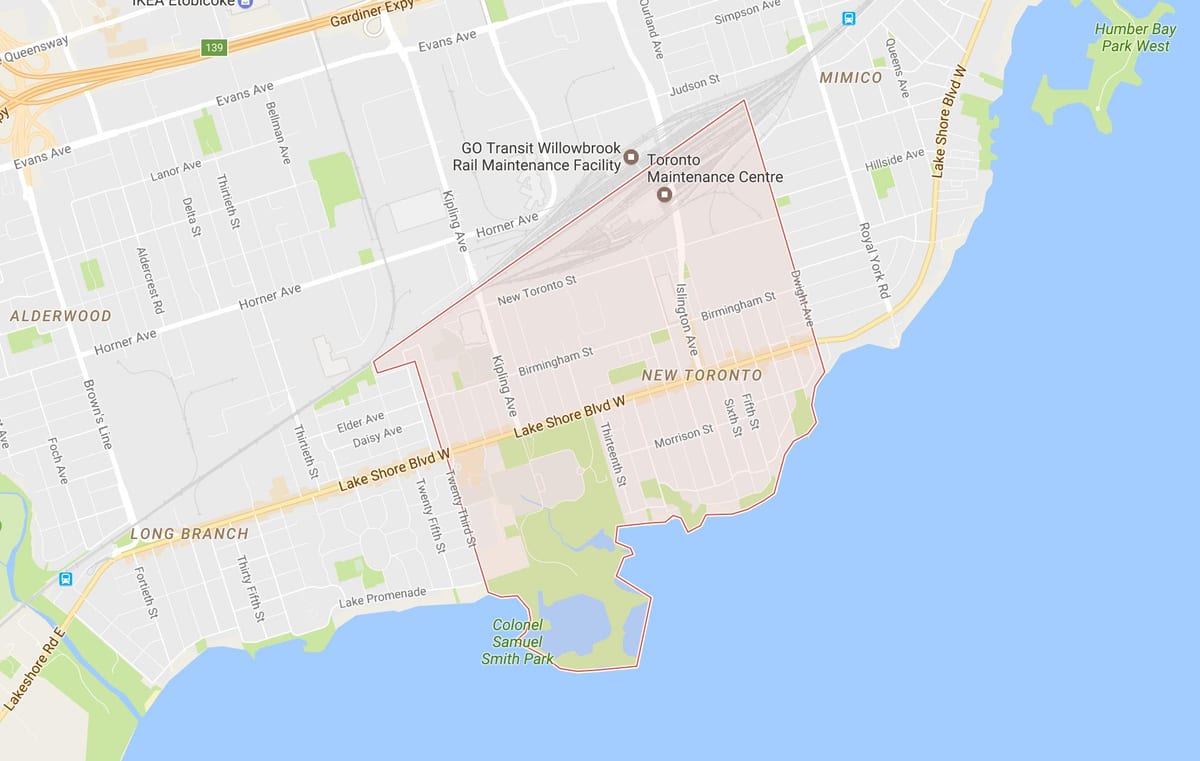 Yenİ mahalle Toronto Toronto haritası 