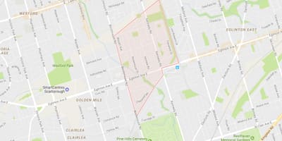 İonview mahalle Toronto haritası 