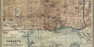 1894 Toronto haritası 
