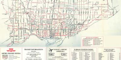 1976 Toronto haritası 