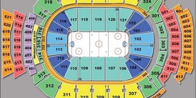 Air Canada Centre oturma göster - ACC
