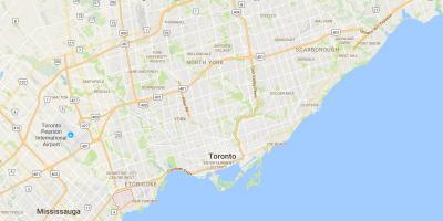 Alderwood Parkviewdistrict Toronto haritası 
