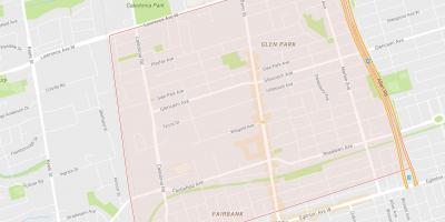 Briar Hill haritası–Belgravia semtinde Toronto