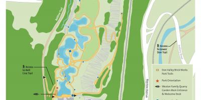 Don Valley Tuğla İşleri park haritası 