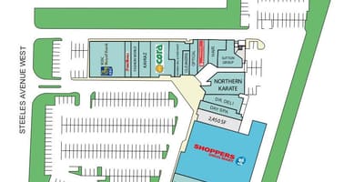 Dufferin mall haritası
