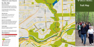 Evergreen Tuğla Toronto haritası 