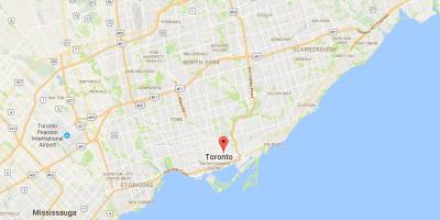 Garden District, Toronto haritası 