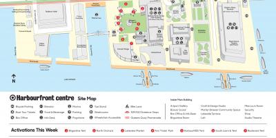 Harbourfront centre otopark haritası 