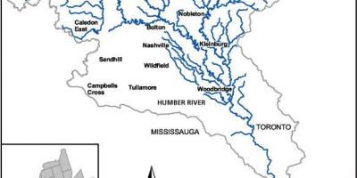 Humber river haritası 