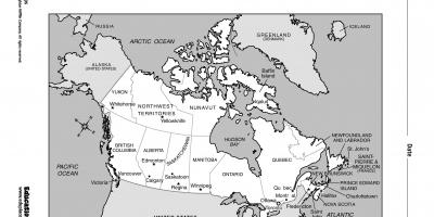 Kanada, Toronto haritası 