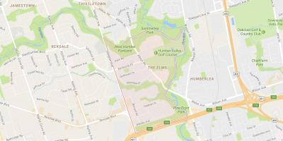 Karaağaç mahalle Toronto haritası 