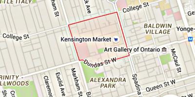 Kensington haritası Pazar