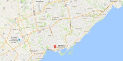 Özgürlük göster Köyü bölgesinde Toronto