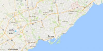 Malvern bölgesinde Toronto haritası 