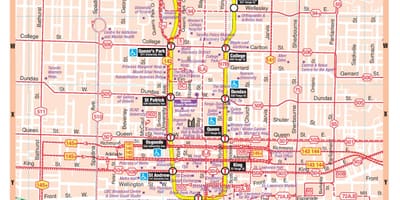 Metro İstasyonu Toronto'nun göster 