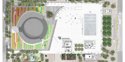 Nathan Phillips Square garden harita barış