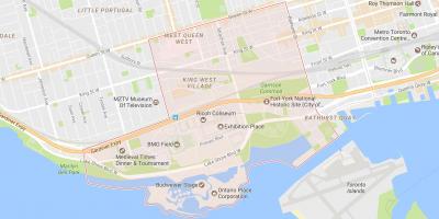Niagara mahalle Toronto haritası 