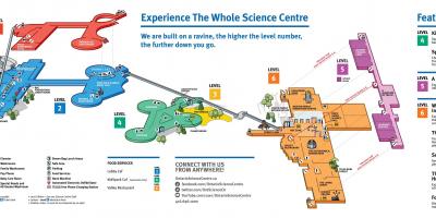 Ontario Bilim Merkezi haritası 
