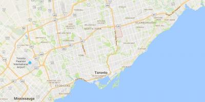 Parkwoods Harita Bölgesi Toronto
