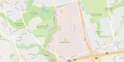 Pelmo Park haritası – Humberlea mahalle Toronto