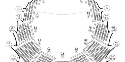 Roy Thomson Hall asma haritası 