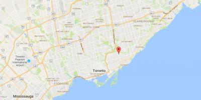 Square one Heightsdistrict Toronto haritası 