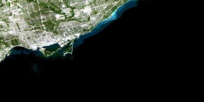 Toronto haritası uydu