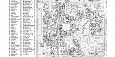 Toronto Üniversitesi St Georges Kampüsü harita
