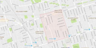 Wallace Emerson, Toronto mahalle haritası 