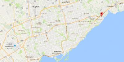Batı Rouge bölgesinde Toronto haritası 