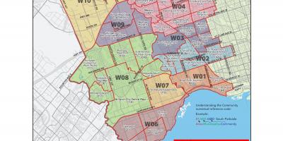 West Toronto haritası 