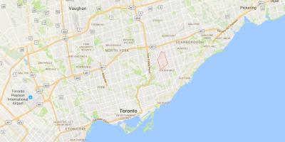 Wexford bölgesinde Toronto haritası 
