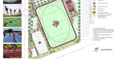 Canlandırılması harita plan Regent Park Toronto faz 3b