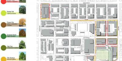 3 Canlandırılması harita plan Regent Park Toronto faz 