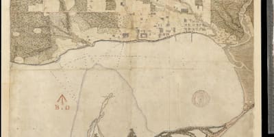 1787-1884 York Toronto ilk yüzyıldan kalma arazi göster 