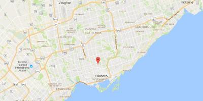 Yönetti ilçe Toronto haritası 