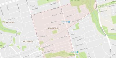 Yönetti mahalle Toronto haritası 