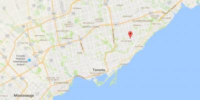 İonview ilçe Toronto haritası 